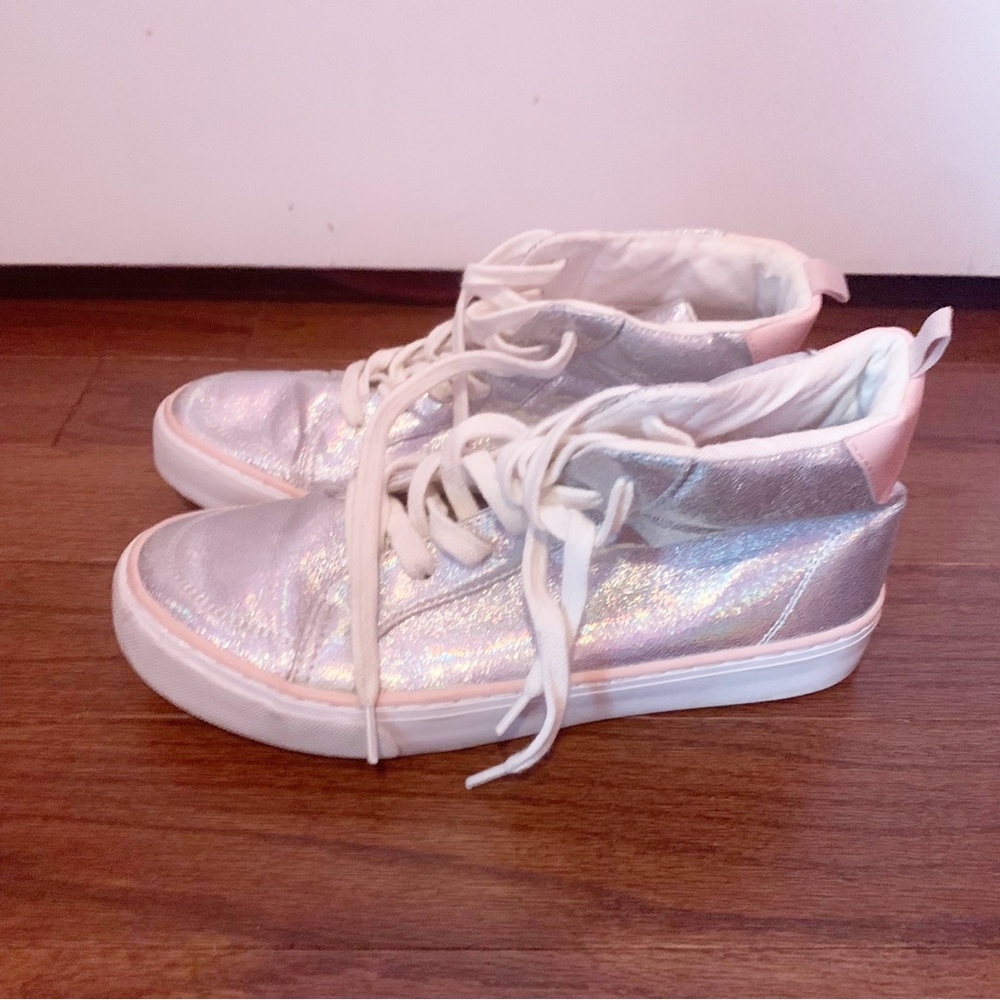 Old Navy Silver High-tops
